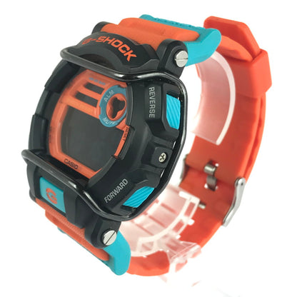 【中古品】【メンズ】 G-SHOCK ジーショック DUSTY NEON SERIES GD-400DN-4JF ダスティ ネオン シリーズ デジタル クォーツ 腕時計 196-240913-hi-13-tag カラー：オレンジ 万代Net店