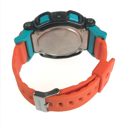 【中古品】【メンズ】 G-SHOCK ジーショック DUSTY NEON SERIES GD-400DN-4JF ダスティ ネオン シリーズ デジタル クォーツ 腕時計 196-240913-hi-13-tag カラー：オレンジ 万代Net店