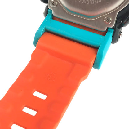 【中古品】【メンズ】 G-SHOCK ジーショック DUSTY NEON SERIES GD-400DN-4JF ダスティ ネオン シリーズ デジタル クォーツ 腕時計 196-240913-hi-13-tag カラー：オレンジ 万代Net店