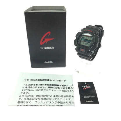 【中古美品】【メンズ】 G-SHOCK ジーショック DIGITAL DW-9052-1VDR デジタル クォーツ 腕時計 196-260620-na-16-tagh カラー：ブラック 万代Net店