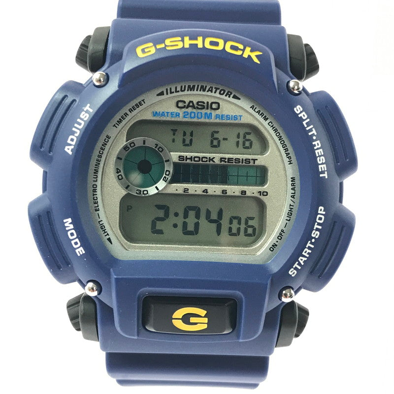 【中古美品】【メンズ】 G-SHOCK ジーショック DIGITAL DW-9052-2VDR デジタル クォーツ 腕時計 196-260620-na-17-tagh カラー：ネイビー 万代Net店