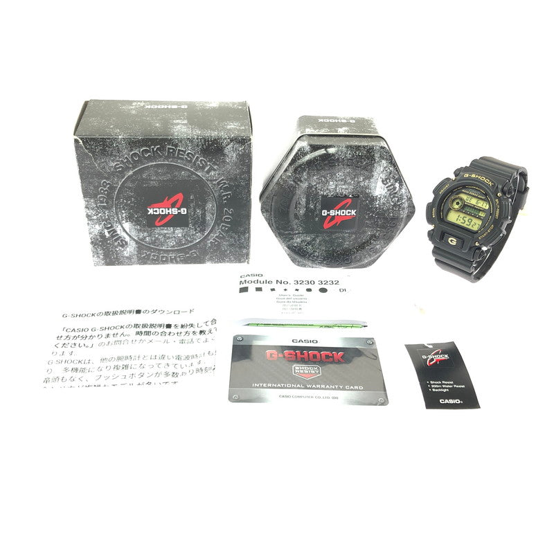 【中古美品】【メンズ】 G-SHOCK ジーショック DW-9052GBX-1A9DR デジタル クォーツ 腕時計 アクセサリー 196-260618-rt-14-tagh カラー：ブラック 万代Net店