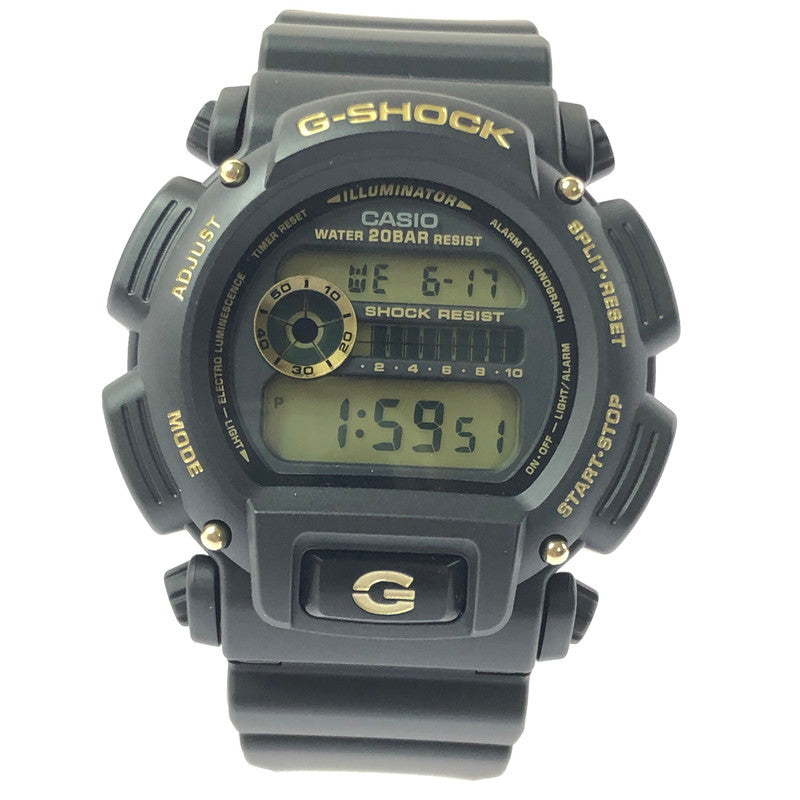 【中古美品】【メンズ】 G-SHOCK ジーショック DW-9052GBX-1A9DR デジタル クォーツ 腕時計 アクセサリー 196-260618-rt-14-tagh カラー：ブラック 万代Net店