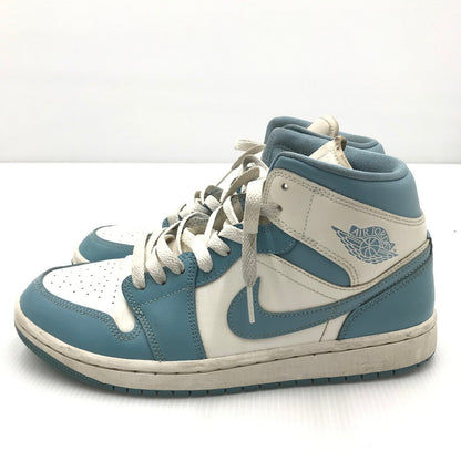 【中古品】【メンズ】 NIKE ナイキ WMNS AIR JORDAN 1 MID BQ6472-141 ウィメンズ エア ジョーダン 1 ミッド スニーカー 靴 160-240918-mo-1-tag サイズ：US9.5 26.5cm カラー：SAIL/WORN BLUE-SAIL 万代Net店