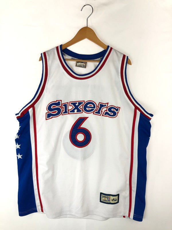 【中古品】【メンズ】  HARDWOOD CLASSICS ハードウッドクラシックス SIXERS GAME SHIRT ゲームシャツ タンクトップ 146-240919-hi-12-tag サイズ：L カラー：ホワイト 万代Net店