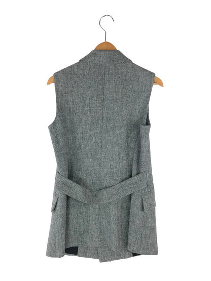 【中古品】【レディース】 theory セオリー TWEED VEST 01-6102602 ツイードベスト トップス ジレ 170-240919-mo-5-tag サイズ：2 カラー：グレー 万代Net店