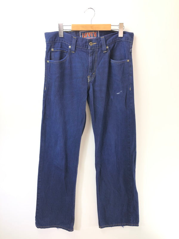 【現状渡し品】【メンズ】 LEVI'S リーバイス LOW LOOSE 549 ロー ルーズ 後染めデニムパンツ 157-260909-rt-20-tagh サイズ：W33 カラー：ネイビー 万代Net店