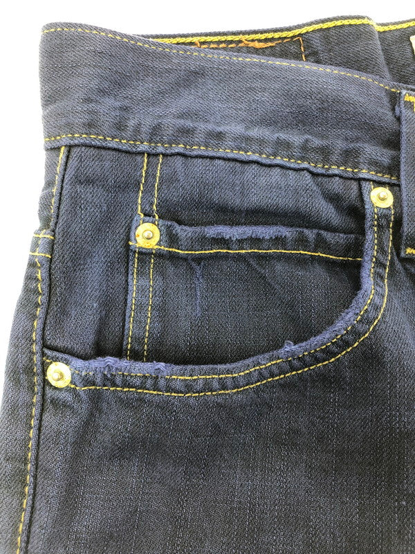【現状渡し品】【メンズ】 LEVI'S リーバイス LOW LOOSE 549 ロー ルーズ 後染めデニムパンツ 157-260909-rt-20-tagh サイズ：W33 カラー：ネイビー 万代Net店