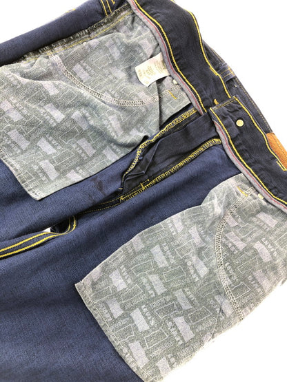 【現状渡し品】【メンズ】 LEVI'S リーバイス LOW LOOSE 549 ロー ルーズ 後染めデニムパンツ 157-260909-rt-20-tagh サイズ：W33 カラー：ネイビー 万代Net店