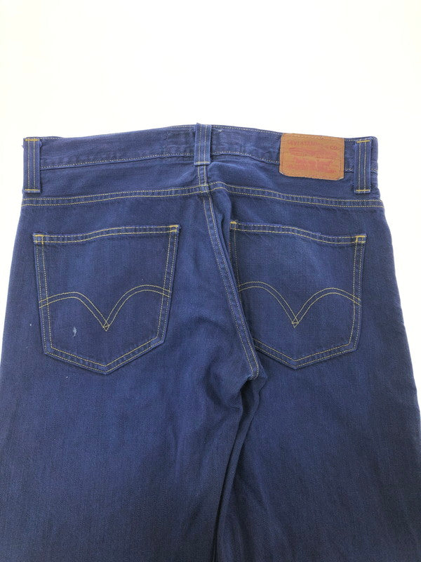 【現状渡し品】【メンズ】 LEVI'S リーバイス LOW LOOSE 549 ロー ルーズ 後染めデニムパンツ 157-260909-rt-20-tagh サイズ：W33 カラー：ネイビー 万代Net店