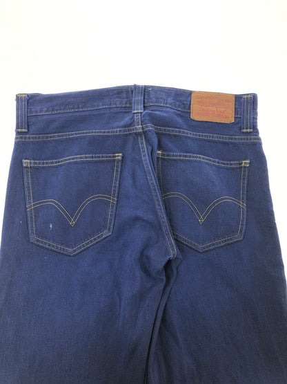 【現状渡し品】【メンズ】 LEVI'S リーバイス LOW LOOSE 549 ロー ルーズ 後染めデニムパンツ 157-260909-rt-20-tagh サイズ：W33 カラー：ネイビー 万代Net店
