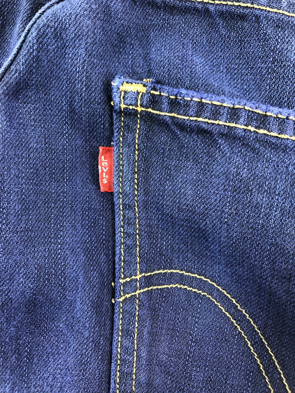 【現状渡し品】【メンズ】 LEVI'S リーバイス LOW LOOSE 549 ロー ルーズ 後染めデニムパンツ 157-260909-rt-20-tagh サイズ：W33 カラー：ネイビー 万代Net店