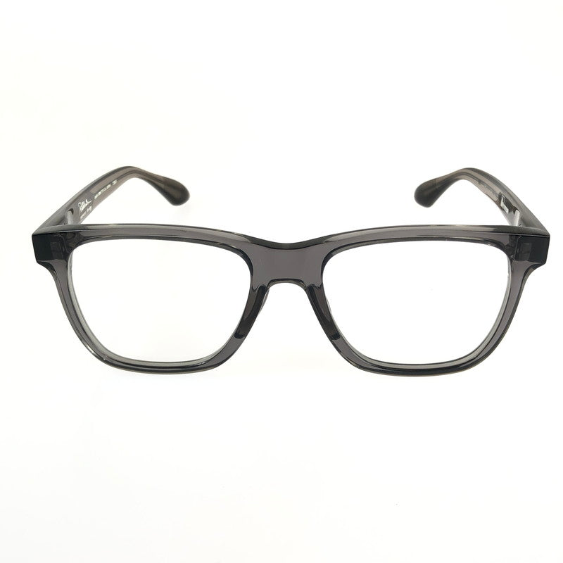 【中古美品】【メンズ】  ROKKAKU EYEWEAR DESIGN × HIDEUP JFK ll ロッカクアイウエア×ハイドアップ コラボ サングラス 203-241112-ki-09-tag サイズ：52口19 150 カラー：クリアグレー 万代Net店