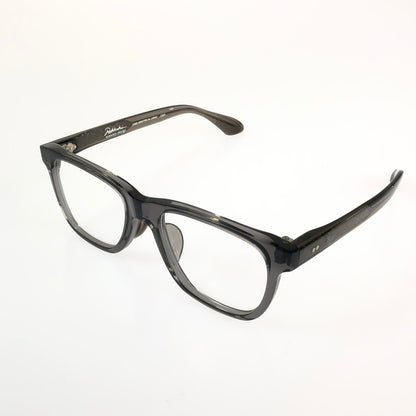 【中古美品】【メンズ】  ROKKAKU EYEWEAR DESIGN × HIDEUP JFK ll ロッカクアイウエア×ハイドアップ コラボ サングラス 203-241112-ki-09-tag サイズ：52口19 150 カラー：クリアグレー 万代Net店