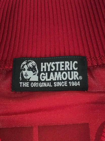 【中古品】【レディース】 HYSTERIC GLAMOUR ヒステリックグラマー TRUCK JACKET 01173CJ01 トラックジャケット ライトアウター 170-240919-mo-3-tag サイズ：F カラー：レッド 万代Net店