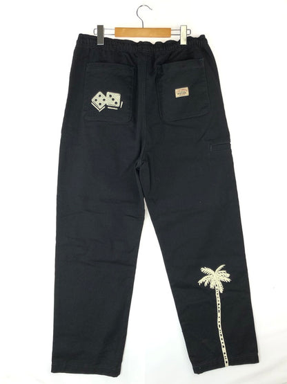 【中古品】【メンズ】 STUSSY ステューシー × NOMA t.d ノーマティーディー ICON BEACH PANT 116575 アイコンビーチパンツ ボトムス 153-240918-hi-19-tag サイズ：L カラー：ブラック 万代Net店