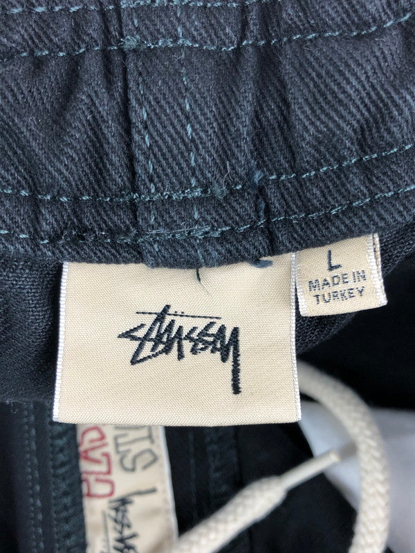 【中古品】【メンズ】 STUSSY ステューシー × NOMA t.d ノーマティーディー ICON BEACH PANT 116575 アイコンビーチパンツ ボトムス 153-240918-hi-19-tag サイズ：L カラー：ブラック 万代Net店