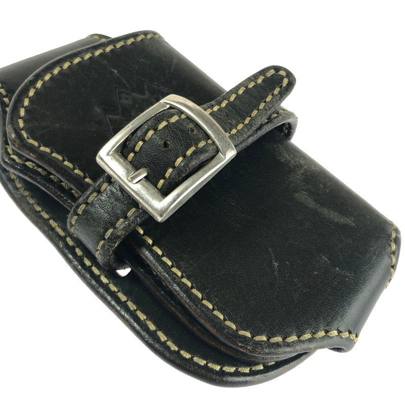 【中古品】【メンズ】 SAAD LEATHER MULTI CASE レザー マルチケース シガレットケース 191-240929-na-8-tag カラー：ブラック 万代Net店
