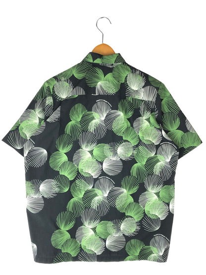 【中古品】【メンズ】 nitraid ナイトレイド NITRAID ナイトレイド ALOHA SHIRT NR08-TP32 アロハシャツ 半袖 トップス 142-240924-mo-15-tag サイズ：M カラー：ブラック/グリーン 万代Net店