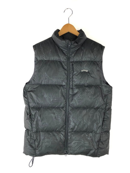 【中古品】【メンズ】 nitraid ナイトレイド NITRAID ナインレイド DOWN VEST NR013-LJ02 ダウンベスト アウター 142-240924-mo-17-tag サイズ：L カラー：ブラック 万代Net店