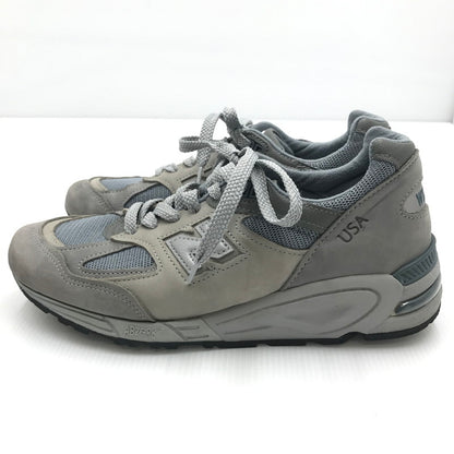 【中古品】【メンズ】  NEW BALANCE ニューバランス × WTAPS ダブルタップス 別注 コラボ M990WT2 スニーカー 靴 162-241003-mo-10-tag サイズ：26.5cm US8.5 カラー：グレー 万代Net店