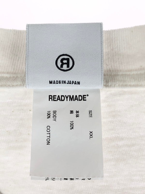 【中古品】【メンズ】  READYMADE レディメイド RE-CO-WH-00-00-275 SS T THIS IS MY T ショートスリーブ Tシャツ ディスイズマイティー 半袖 トップス 142-240924-mo-08-tag サイズ：XXL カラー：ホワイト 万代Net店