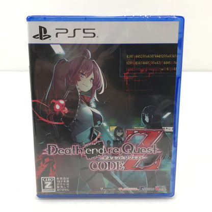 【中古美品】 【未開封】PlayStation5 PS5 プレイステーション5 プレステ5 ソフト Death end re;Quest Code Z [CERO区分_Z / 18歳以上対象] ゲーム 026-251010-hi-02-tag 万代Net店
