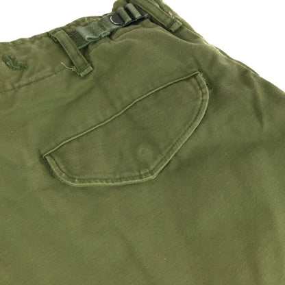 【中古品】【メンズ】  U.S.ARMY アメリカ軍 M-65 CARGO SHORTS 8415-782-2954 カーゴショーツ ショートパンツ ハーフパンツ 157-240929-hi-12-tag サイズ：M カラー：オリーブ 万代Net店