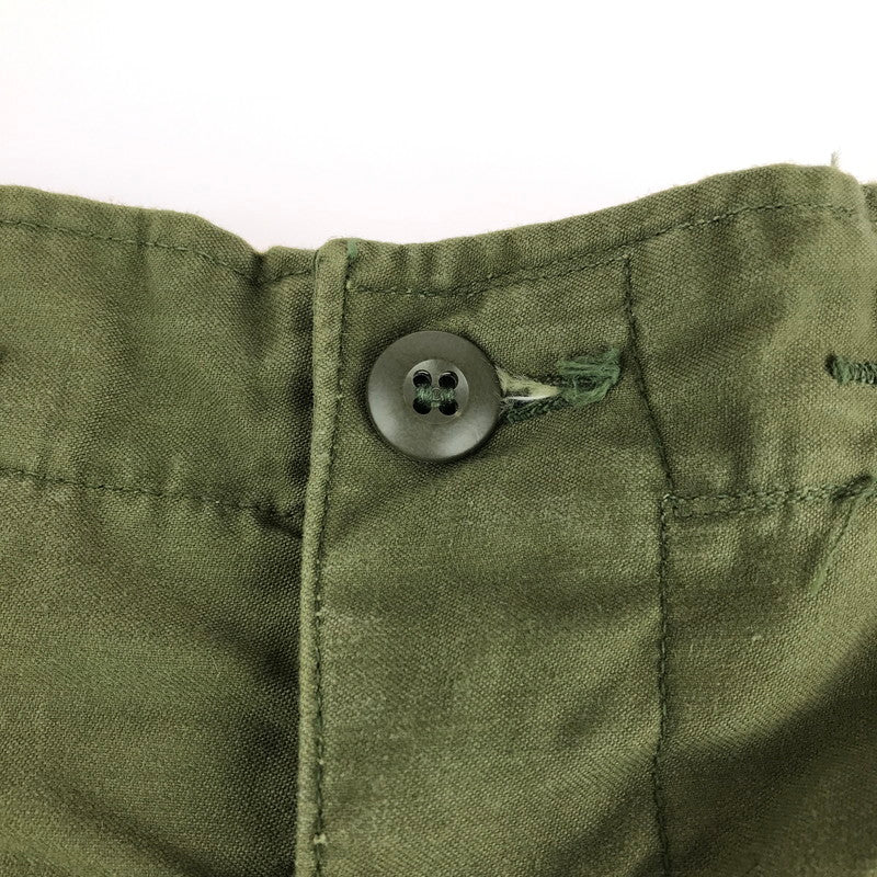 【中古品】【メンズ】  U.S.ARMY アメリカ軍 M-65 CARGO SHORTS 8415-782-2954 カーゴショーツ ショートパンツ ハーフパンツ 157-240929-hi-12-tag サイズ：M カラー：オリーブ 万代Net店