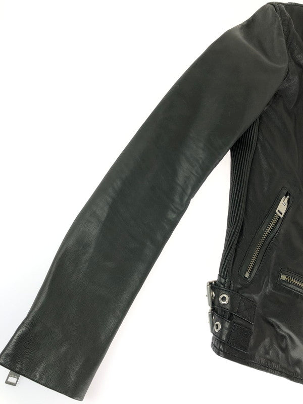 【中古品】【メンズ】 DIESEL ディーゼル TIMELESS SUPERIOR LAMB LEATHER DOUBLE RIDERS JACKET タイムレス スペリオール ラムレザー ダブルライダースジャケット アウター 141-240924-mo-06-tag カラー：ブラック 万代Net店