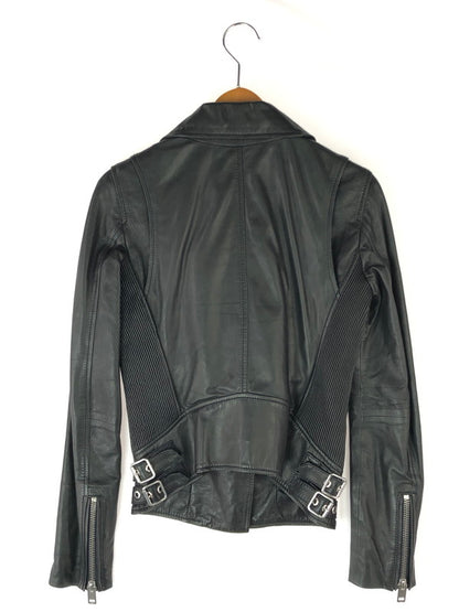 【中古品】【メンズ】 DIESEL ディーゼル TIMELESS SUPERIOR LAMB LEATHER DOUBLE RIDERS JACKET タイムレス スペリオール ラムレザー ダブルライダースジャケット アウター 141-240924-mo-06-tag カラー：ブラック 万代Net店