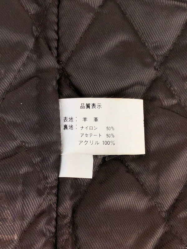 【現状渡し品】【メンズ】  ZEALZIP MAXIMUM ジールジップマキシマム 90's LEATHER JACKET レザージャケット アウター 146-240925-hi-30-tag サイズ：M カラー：ブラウン 万代Net店