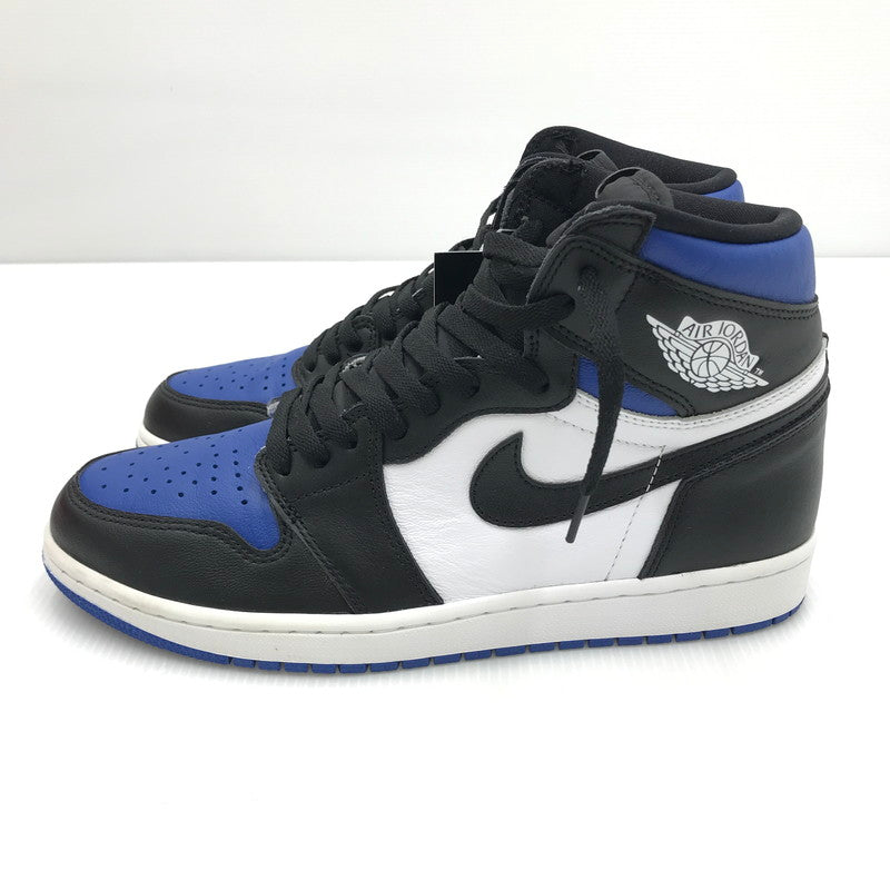 【中古品】【メンズ】 NIKE ナイキ AIR JORDAN 1 RETRO HIGH OG 555088-041 エア ジョーダン 1 レトロ ハイ オリジナル スニーカー 靴 160-240926-yk-05-tag サイズ：28cm / US 10 カラー：BLACK/BLACK-WHITE-GAME ROYAL 万代Net店