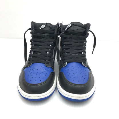 【中古品】【メンズ】 NIKE ナイキ AIR JORDAN 1 RETRO HIGH OG 555088-041 エア ジョーダン 1 レトロ ハイ オリジナル スニーカー 靴 160-240926-yk-05-tag サイズ：28cm / US 10 カラー：BLACK/BLACK-WHITE-GAME ROYAL 万代Net店