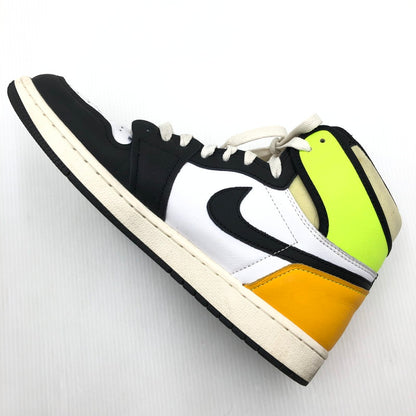 【中古品】【メンズ】 NIKE ナイキ AIR JORDAN 1 HIGH OG  VOLT GOLD 555088-118 エアジョーダン1 ハイ OG ボルトゴールド 160-240927-ki-05-tag サイズ：28.0cm US10 カラー：WHITE BLACK VOLT 万代Net店