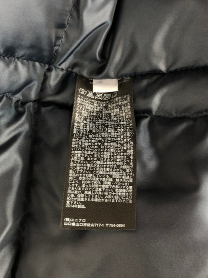 【中古品】【メンズ】  UNIQLO ユニクロ エアテックダウンコート 311-127899 アウター 147-240925-hi-32-tag サイズ：L カラー：ネイビー 万代Net店