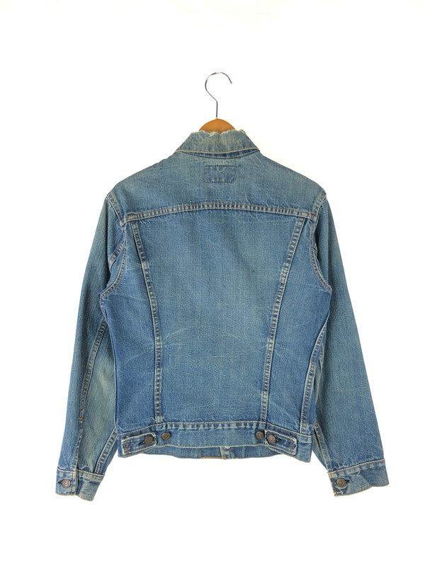 【ジャンク品】【メンズ】 Levi's リーバイス 70505 DENIM JACKET デニムジャケット ボタン裏525 ケアタグ付き BIG E 146-240925-hi-26-tag サイズ：なし カラー：インディゴ 万代Net店