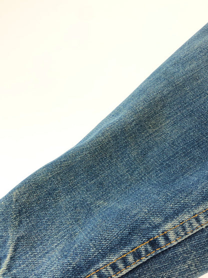 【ジャンク品】【メンズ】 Levi's リーバイス 70505 DENIM JACKET デニムジャケット ボタン裏525 ケアタグ付き BIG E 146-240925-hi-26-tag サイズ：なし カラー：インディゴ 万代Net店