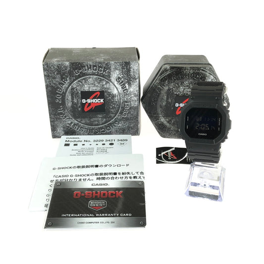 【中古美品】【メンズ】 G-SHOCK ジーショック DW-5600BBN-1DR 時計 腕時計 196-240926-SS-03-tag カラー：ブラック 万代Net店