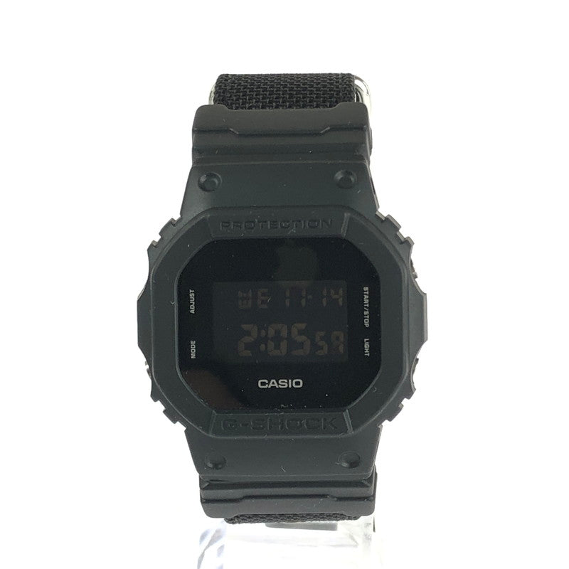 【中古美品】【メンズ】 G-SHOCK ジーショック DW-5600BBN-1DR 時計 腕時計 196-240926-SS-03-tag カラー：ブラック 万代Net店