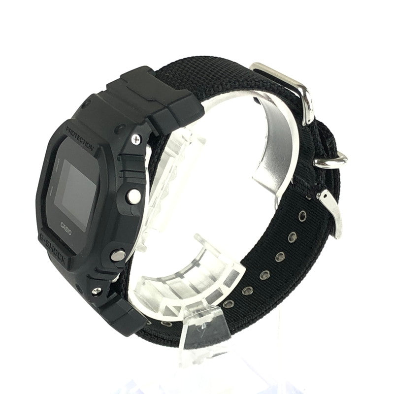 【中古美品】【メンズ】 G-SHOCK ジーショック DW-5600BBN-1DR 時計 腕時計 196-240926-SS-03-tag カラー：ブラック 万代Net店