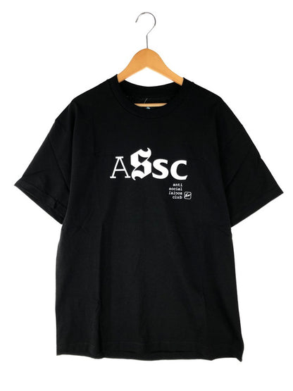 【中古美品】【メンズ】  ANTI SOCIAL SOCIAL CLUB アンチソーシャルソーシャルクラブ × FRAGMENT フラグメント S/S LOGO TEE ショートスリーブ ロゴTシャツ 142-240927-hi-04-tag サイズ：L カラー：ブラック 万代Net店