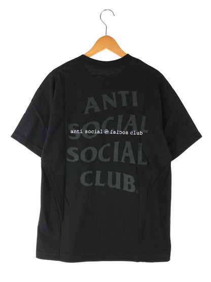 【中古美品】【メンズ】  ANTI SOCIAL SOCIAL CLUB アンチソーシャルソーシャルクラブ × FRAGMENT フラグメント S/S LOGO TEE ショートスリーブ ロゴTシャツ 142-240927-hi-04-tag サイズ：L カラー：ブラック 万代Net店