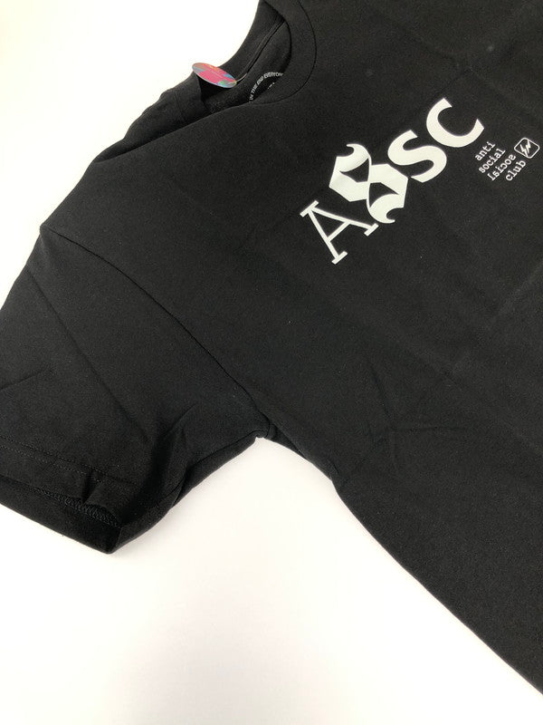 【中古美品】【メンズ】  ANTI SOCIAL SOCIAL CLUB アンチソーシャルソーシャルクラブ × FRAGMENT フラグメント S/S LOGO TEE ショートスリーブ ロゴTシャツ 142-240927-hi-04-tag サイズ：L カラー：ブラック 万代Net店