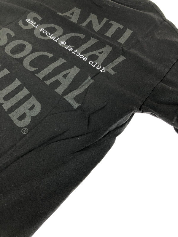 【中古美品】【メンズ】  ANTI SOCIAL SOCIAL CLUB アンチソーシャルソーシャルクラブ × FRAGMENT フラグメント S/S LOGO TEE ショートスリーブ ロゴTシャツ 142-240927-hi-04-tag サイズ：L カラー：ブラック 万代Net店