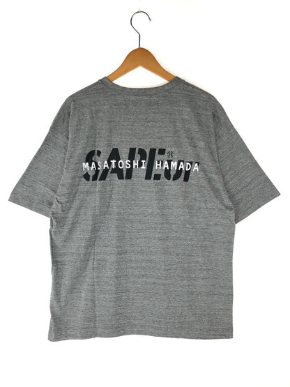 【中古美品】【メンズ】  SAPEur サプール × MASATOSHI HAMADA コラボ S/S COLLEGE TEE AA0022-122 ショートスリーブ カレッジTシャツ 半袖Tシャツ 142-240927-hi-02-tag サイズ：M カラー：グレー 万代Net店