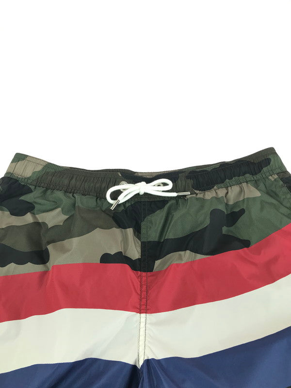 【中古品】【メンズ】 MONCLER モンクレール E10910071105 BOXER MARE スイムショーツ ショートパンツ ボトムス 152-240927-SS-04-tag サイズ：M カラー：カモフラ 万代Net店