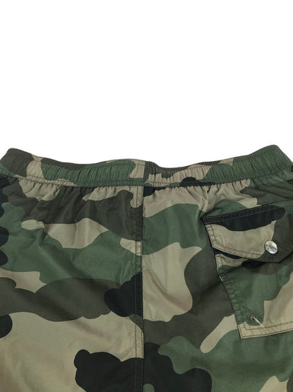 【中古品】【メンズ】 MONCLER モンクレール E10910071105 BOXER MARE スイムショーツ ショートパンツ ボトムス 152-240927-SS-04-tag サイズ：M カラー：カモフラ 万代Net店