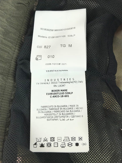 【中古品】【メンズ】 MONCLER モンクレール E10910071105 BOXER MARE スイムショーツ ショートパンツ ボトムス 152-240927-SS-04-tag サイズ：M カラー：カモフラ 万代Net店