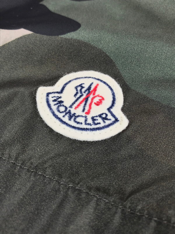 【中古品】【メンズ】 MONCLER モンクレール E10910071105 BOXER MARE スイムショーツ ショートパンツ ボトムス 152-240927-SS-04-tag サイズ：M カラー：カモフラ 万代Net店